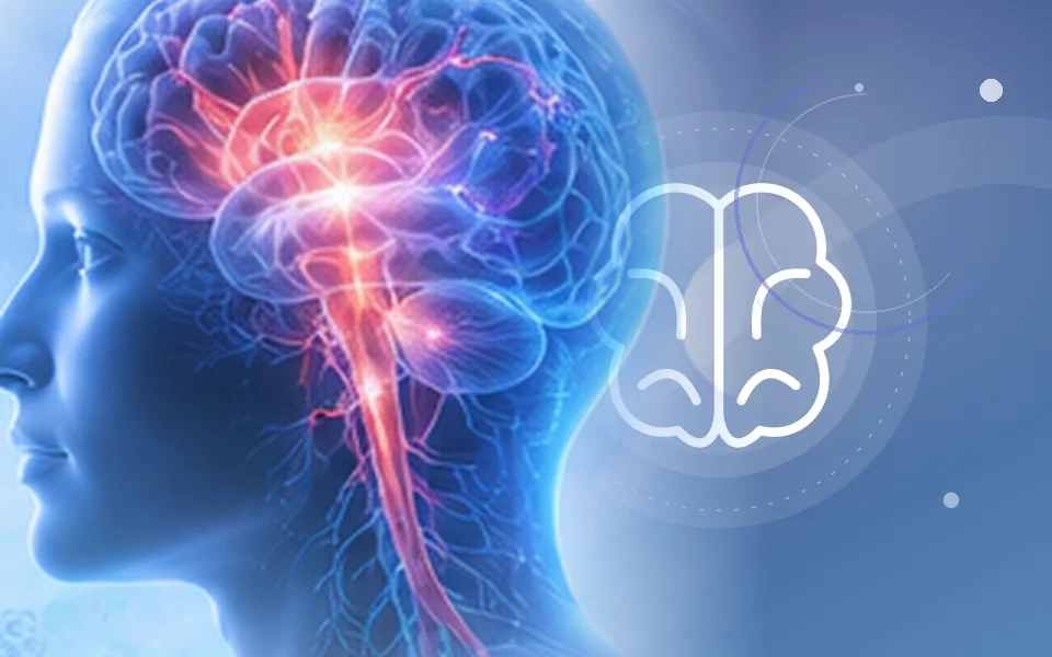 Illustrative medical editorial image: Brain Tumor Symptoms and Specialist Evaluation — Aarunya Clinic